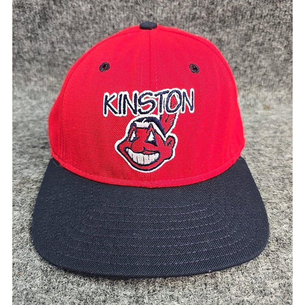 Kinston Indians Hat Vintage 90s Genuine Merchandise Minor Leagues Fitted Size 7